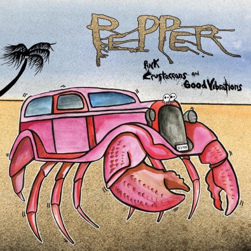 Pepper - Pink Crustaceans And Good Vibrations [Clear Blue Vinyl] (New Vinyl LP) - Mad World Records