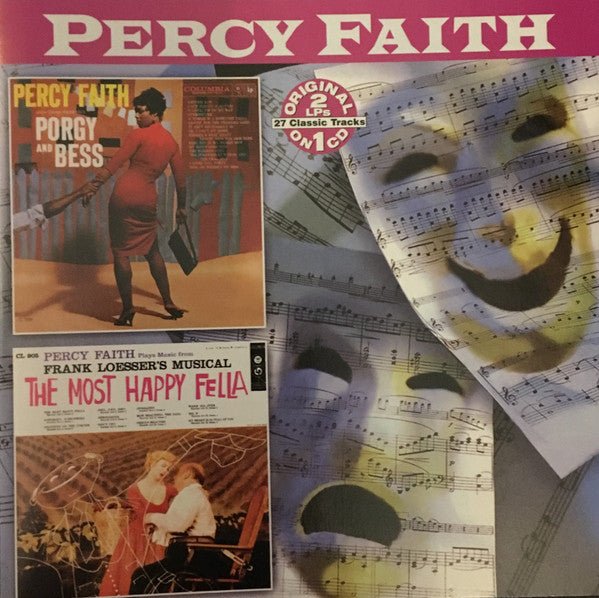 Percy Faith - Porgy And Bess / The Most Happy Fella (New CD) - Mad World Records
