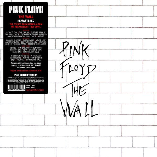 Pink Floyd - The Wall [Remastered - 2016] (New Vinyl LP) - Mad World Records