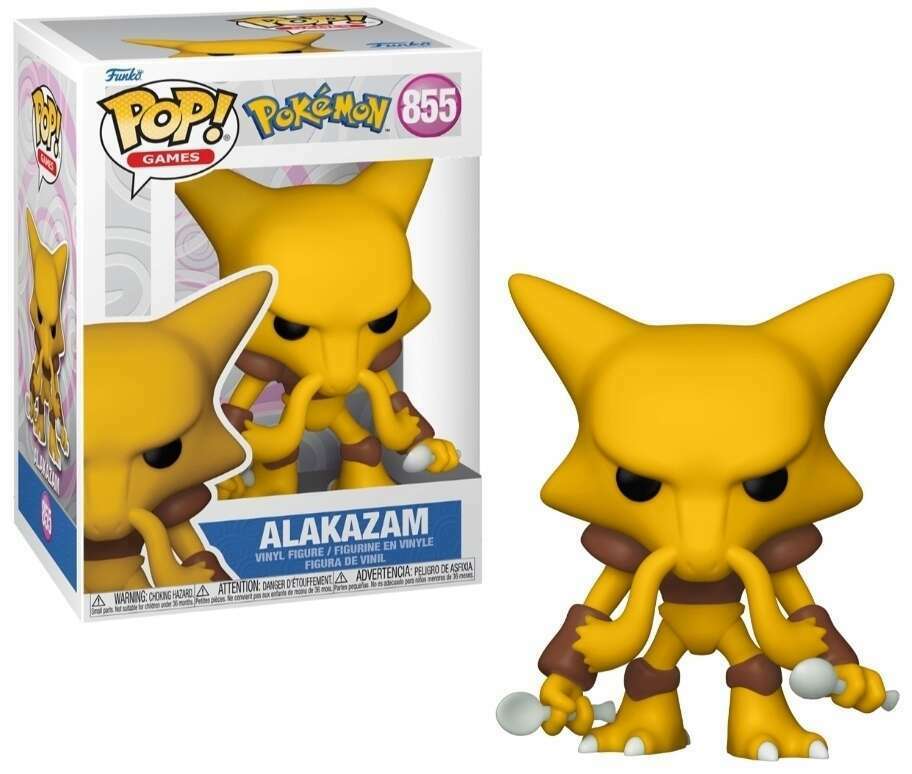 Pokemon - Alakazam #855 (Funko Pop) - Mad World Records