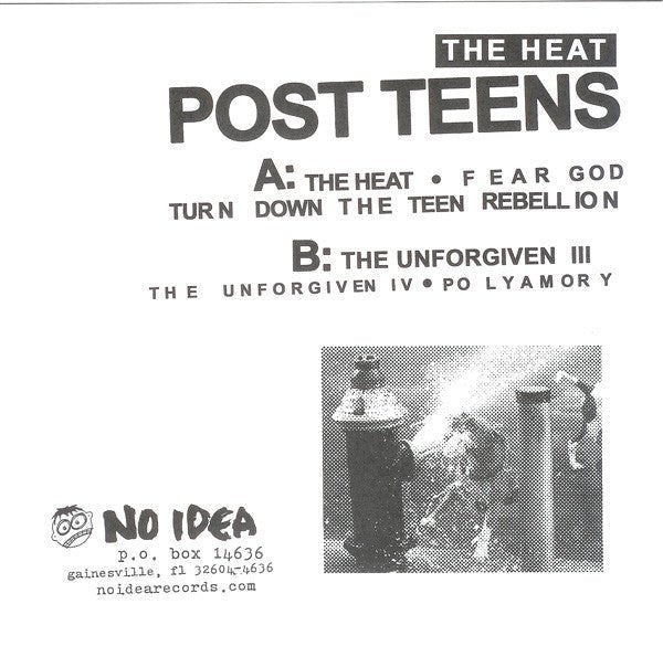 Post Teens - The Heat [Colored Vinyl] (Used 7") - Mad World Records