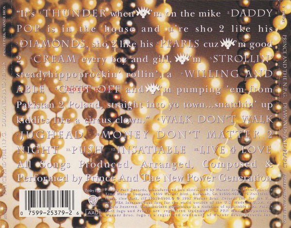 Prince - Diamonds and Pearls (Used CD) - Mad World Records