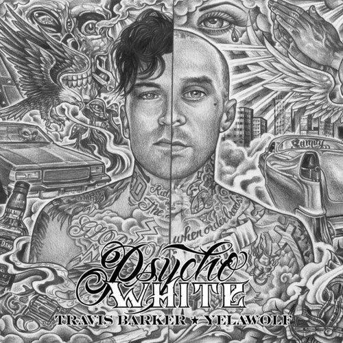 Psycho White (Travis Barker & Yelawolf) - Psycho White [White Vinyl] (New Vinyl LP) - Mad World Records