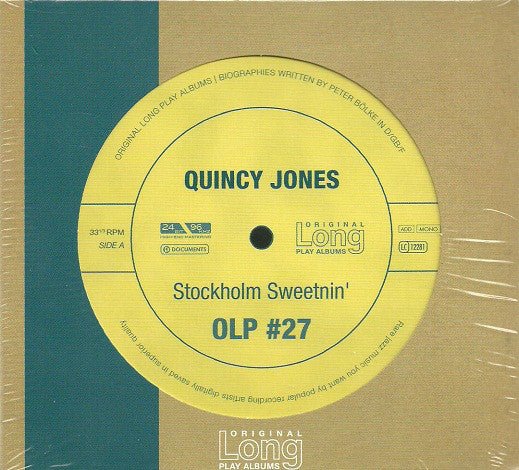 Quincy Jones - Stockholm Sweetnin' (New CD) - Mad World Records