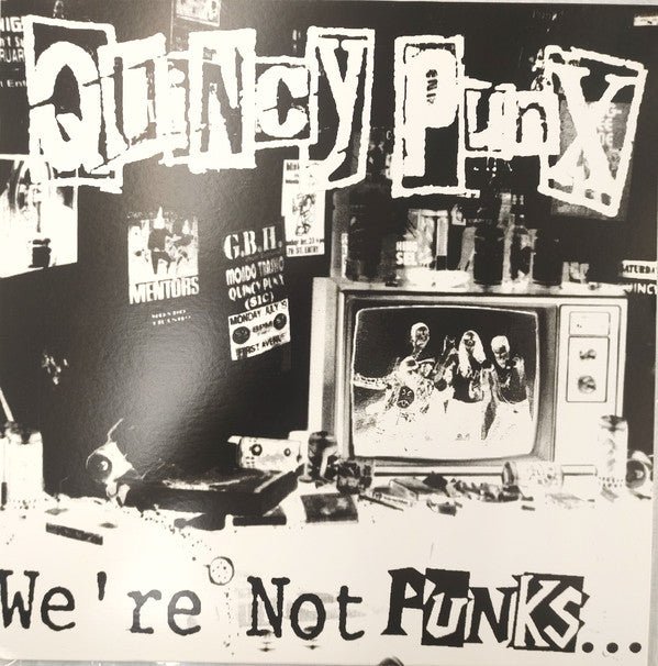 Quincy Punx - We're Not Punks...but We Play Them On TV (New Vinyl LP) - Mad World Records