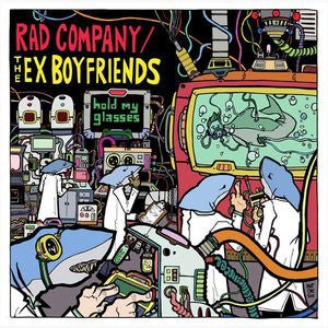 Rad Company / The Ex - Boyfriends - Hold My Glasses Split (New Vinyl LP) - Mad World Records