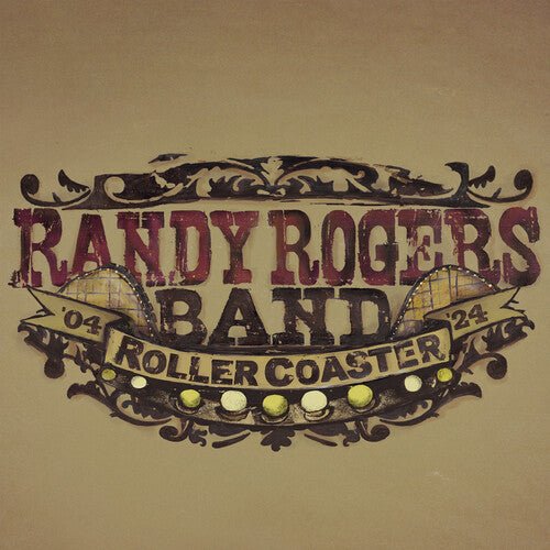 Randy Rogers Band - Rollercoaster [Red Smoke Vinyl] (New Vinyl LP) - Mad World Records