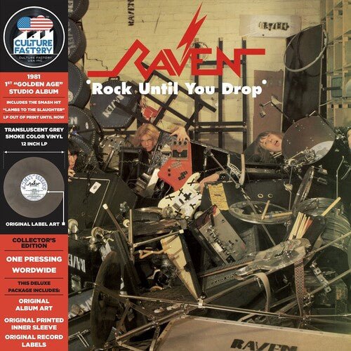 Raven - Rock Until You Drop [Blue & Purple Smoke Vinyl] (New Vinyl LP) - Mad World Records