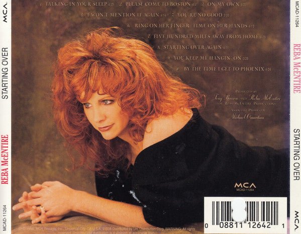 Reba McEntire - Starting Over (Used CD) - Mad World Records