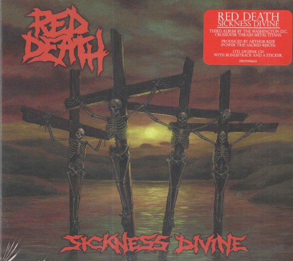 Red Death - Sickness Divine (New CD) - Mad World Records