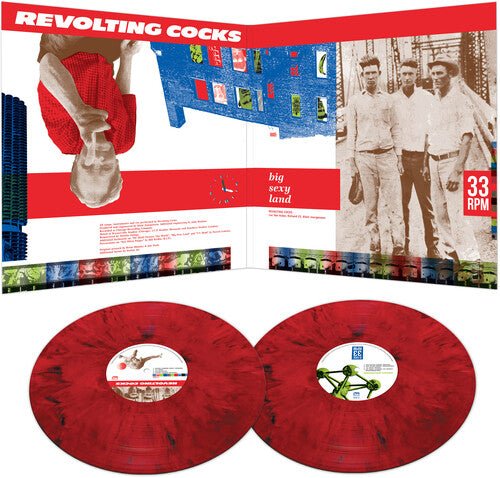 Revolting Cocks - Big Sexy Land [Red Marble Vinyl] (New Vinyl LP) - Mad World Records