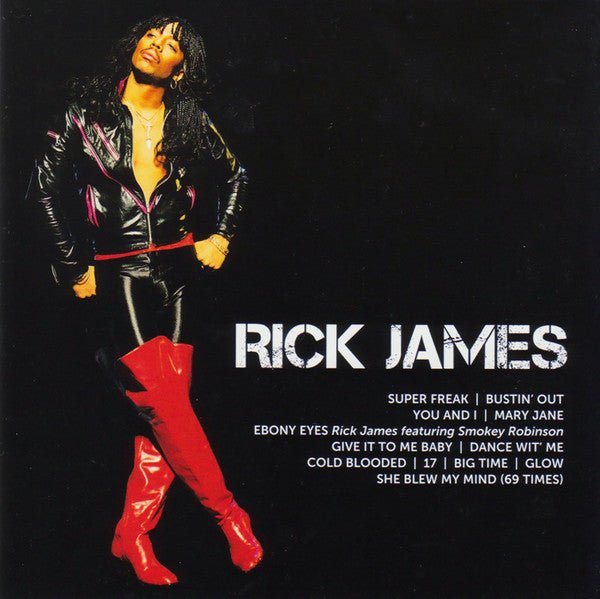 Rick James - Icon - The Best of (New CD) - Mad World Records