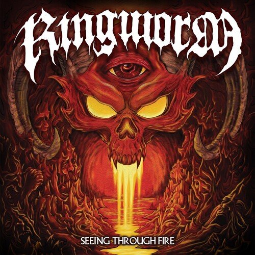 Ringworm - Seeing Through Fire [Red in Orange W/ Red & Magenta Splatter Vinyl] (New Vinyl LP) - Mad World Records