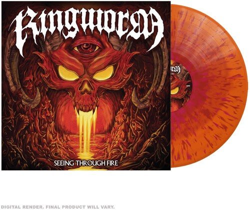 Ringworm - Seeing Through Fire [Red in Orange W/ Red & Magenta Splatter Vinyl] (New Vinyl LP) - Mad World Records