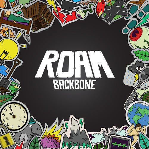 Roam - Backbone [Blue w/ Red Splatter] (New Vinyl LP) - Mad World Records