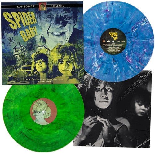 Rob Zombie Presents Spider Baby - Original Soundtrack [Blue & Green Vinyl] (New Vinyl LP) - Mad World Records