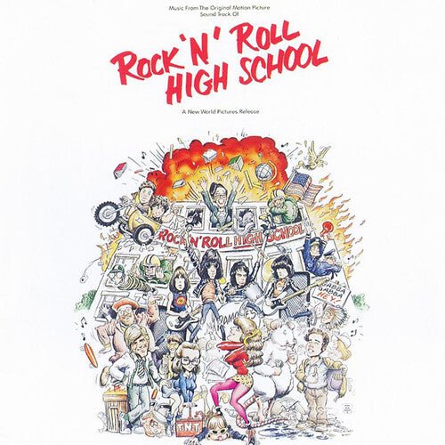 Rock ’n’ Roll High School - Music From the Original Motion Picture Soundtrack [Colored Vinyl] (New Vinyl LP) - Mad World Records