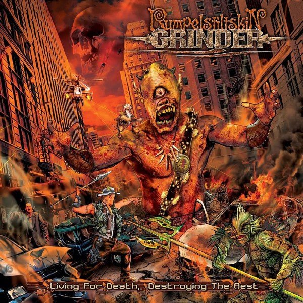 Rumplestiltskin Grinder - Living For Death, Destroying The Rest (Used CD) - Mad World Records