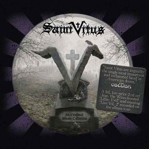 Saint Vitus - An Original Album Collection: Lillie: F - 65 + Live Vol. 2 [2CD] (New CD) - Mad World Records