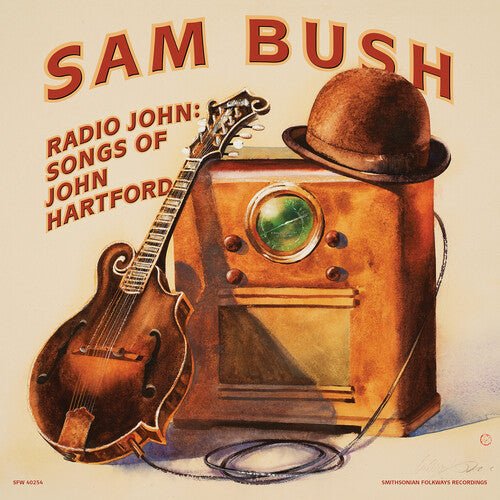 Sam Bush - Radio John: Songs of John Hartford (New Vinyl LP) - Mad World Records