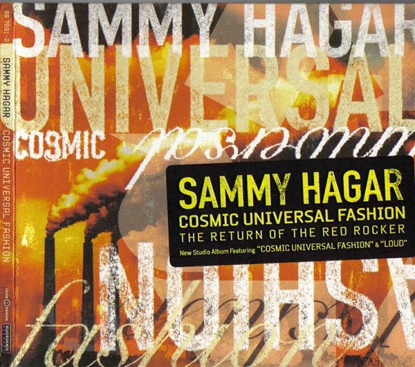 Sammy Hagar - Cosmic Universal Fashion (New CD) - Mad World Records