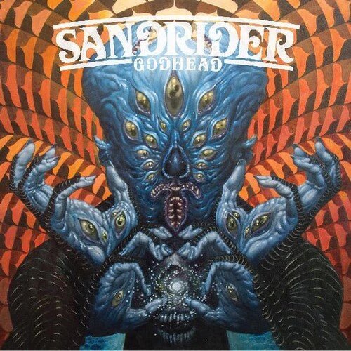 Sandrider - Godhead [Orange & Charcoal Hand - Pour Vinyl] (New Vinyl LP) - Mad World Records