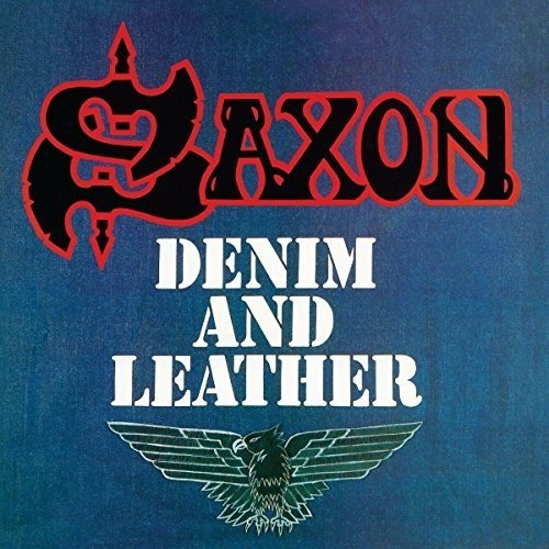 Saxon - Denim And Leather [Red w/ Black Splatter Vinyl] (New Vinyl LP) - Mad World Records