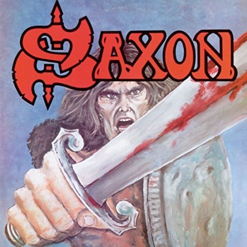 Saxon - Saxon [Blue W/ Red Splatter] (New Vinyl LP) - Mad World Records