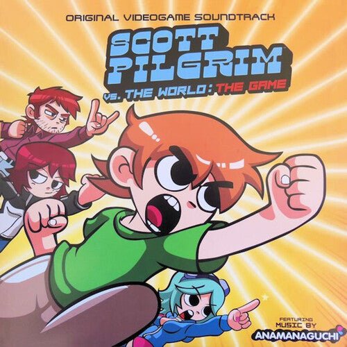 Scott Pilgrim Vs. The World: The Game [Anamanaguchi] - Original Videogame Soundtrack [Orange Vinyl] (New Vinyl LP) - Mad World Records