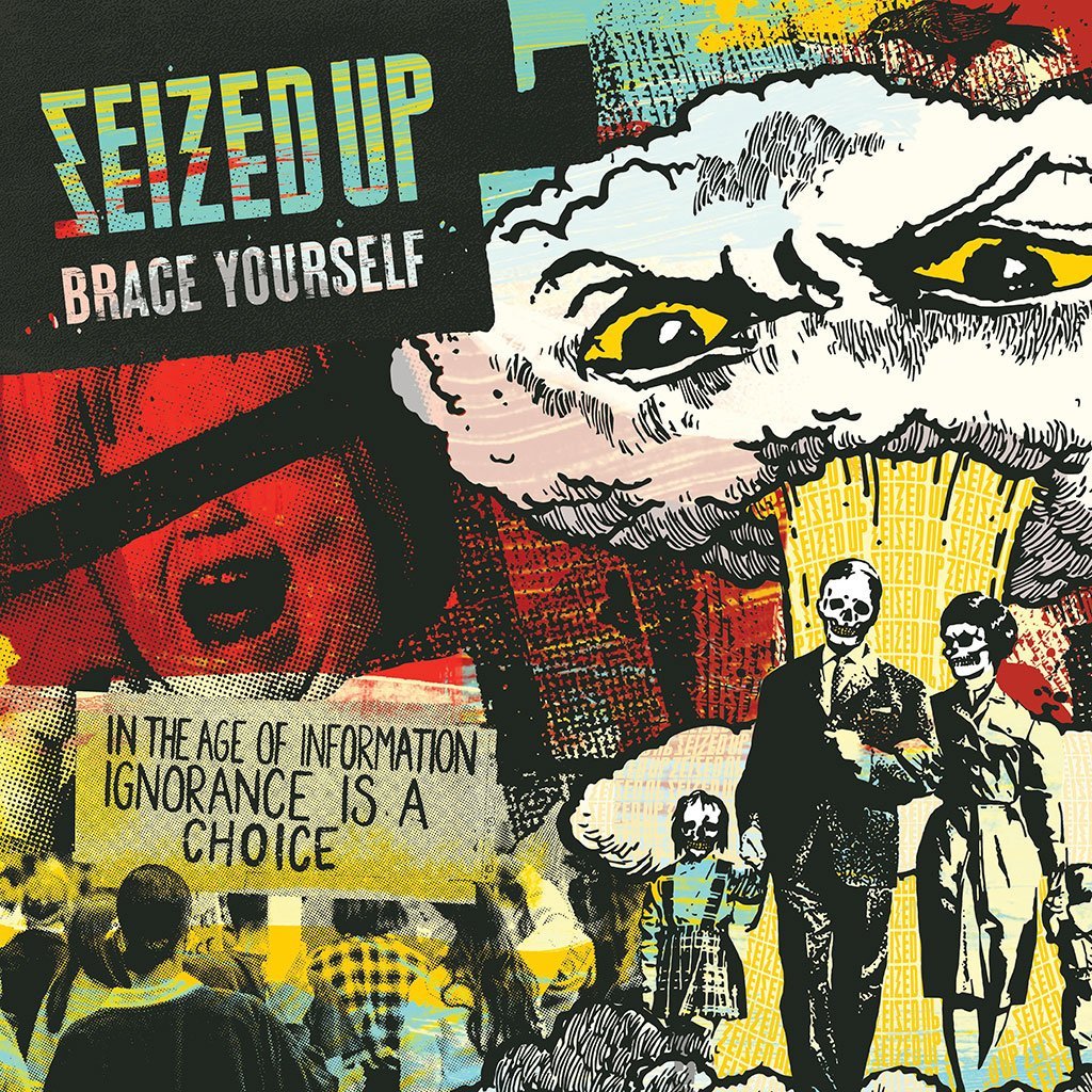 Seized Up - Brace Yourself [Colored Vinyl] (New Vinyl LP) - Mad World Records