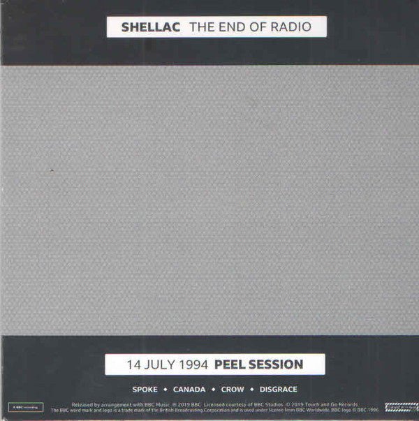 Shellac - The End of Radio: Peel Session (New Vinyl LP) - Mad World Records