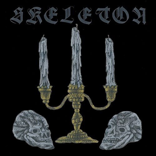 Skeleton - Skeleton [Gold w Black & Silver Splatter] (New Vinyl LP) - Mad World Records