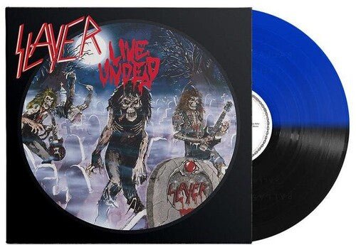 Slayer - Live Undead [Blue/Black Split Vinyl] (New Vinyl LP) - Mad World Records