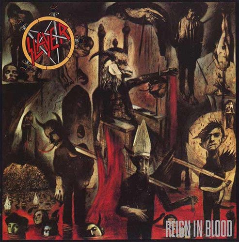 Slayer - Reign in Blood [Clear w/ Red Splatter] (New Vinyl LP) - Mad World Records