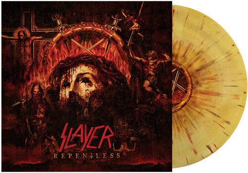 Slayer - Repentless [Beer Mustard Swirl w/ Red & Brown Splatter Vinyl] (New Vinyl LP) - Mad World Records