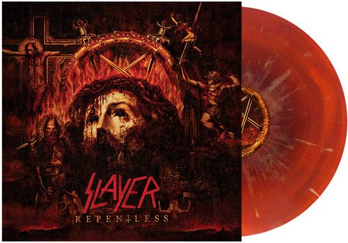 Slayer - Repentless [OxBlood & Orange Swirl w/ Mustard Splatter Vinyl] (New Vinyl LP) - Mad World Records