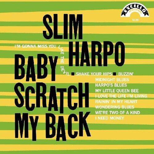 Slim Harpo - Baby Scratch My Back (New Vinyl LP) - Mad World Records