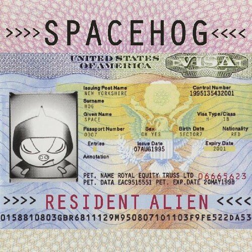 Spacehog - Resident Alien [Pink Vinyl] (New Vinyl LP) - Mad World Records