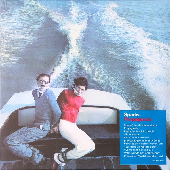 Sparks - Propaganda: 50th Anniversary [Maelstrom Blue Vinyl] [Import] (New Vinyl LP) - Mad World Records