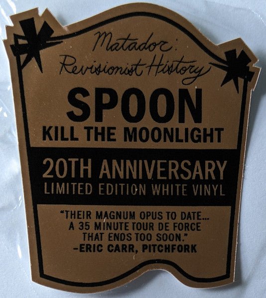 Spoon - Kill The Moonlight [White Vinyl] (New Vinyl LP) - Mad World Records