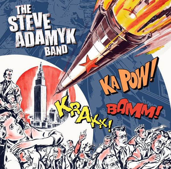 Steve Adamyk Band - The Steve Adamyk Band [Blue Vinyl] (Used Vinyl LP) - Mad World Records