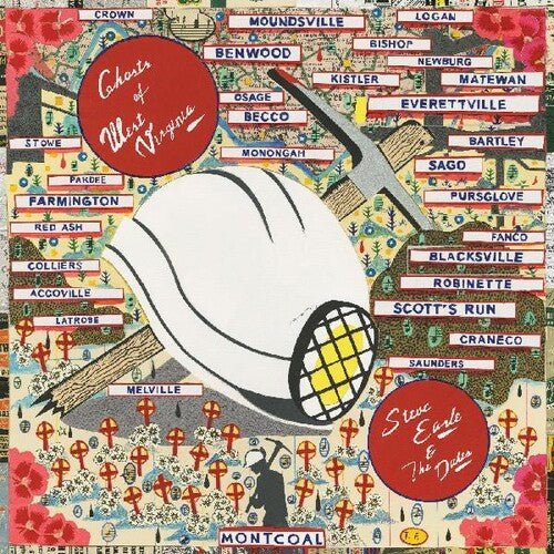 Steve Earle ‎ - Ghosts Of West Virginia [Blue & Black Swirl Vinyl] (New Vinyl LP) - Mad World Records