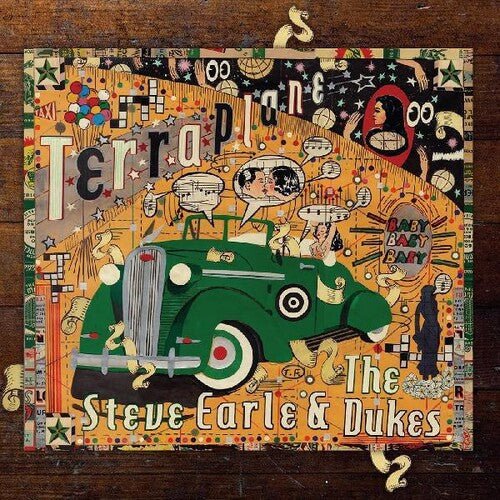 Steve Earle ‎ - Terraplane [Transparent Gold Vinyl] (New Vinyl LP) - Mad World Records