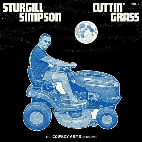 Sturgill Simpson - Cuttin' Grass - Vol. 2 (Cowboy Arms Sessions) [Blue & White Swirl Vinyl] (New Vinyl LP) - Mad World Records