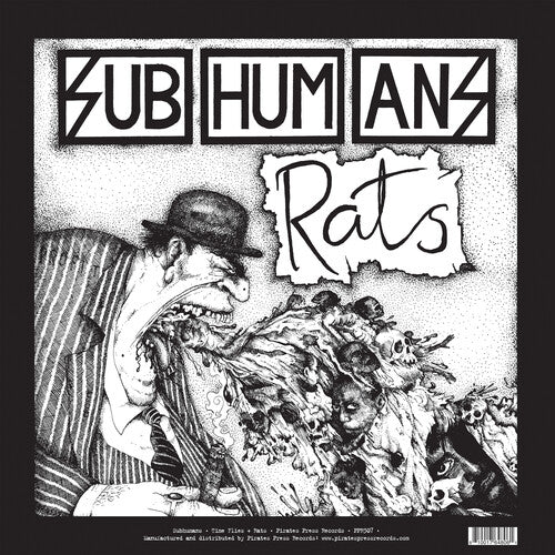 Subhumans - Time Flies + Rats [Deep Purple Vinyl] (New Vinyl LP) - Mad World Records