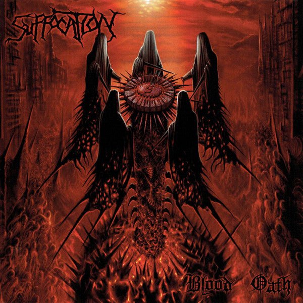 Suffocation - Blood Oath [Red/Black Corona Vinyl] (New Vinyl LP) - Mad World Records