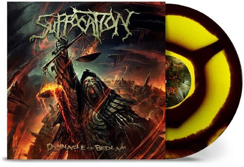 Suffocation - Pinnacle of Bedlam [Yellow/Black Corona Vinyl] (New Vinyl LP) - Mad World Records