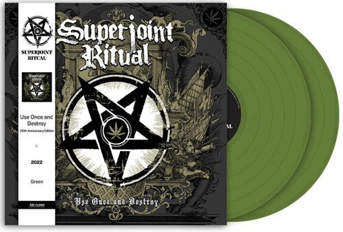 Superjoint Ritual - Use Once And Destroy [Numbered & Olive Green Vinyl] (New Vinyl LP) - Mad World Records