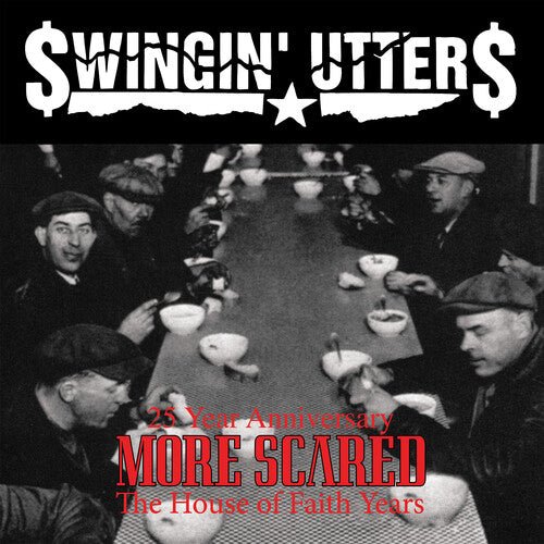 Swingin' Utters - More Scared: The House of Faith Years [Black / White Vinyl] (New Vinyl LP) - Mad World Records