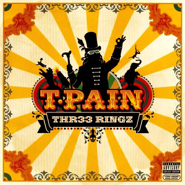 T - Pain - Thr33 Ringz (Used CD) - Mad World Records